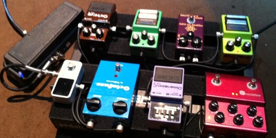 CAMTAC Taipei Jam Session 2013 Pedalboard